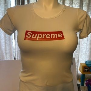 “Supreme” women’s t shirt size small